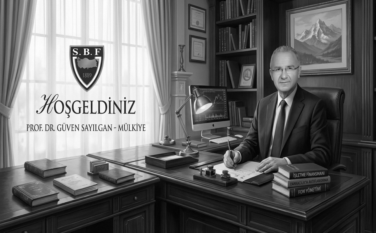 Hoş geldiniz — Prof. Dr. Güven Sayılgan